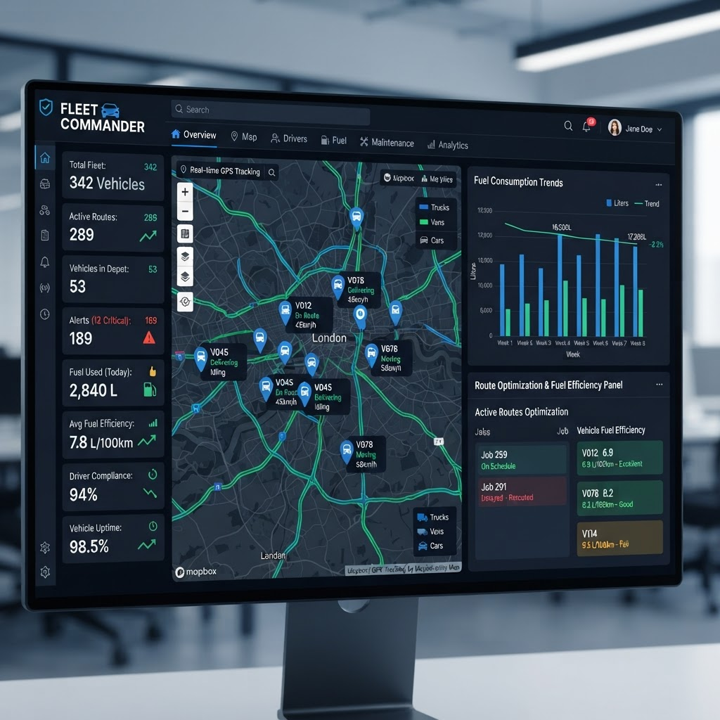 Fleet Management Dashboard