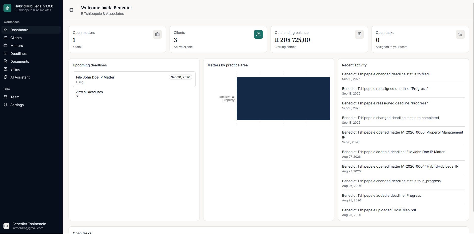 Legal Suite App
