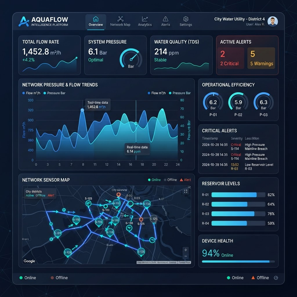 Water Management Dashboard